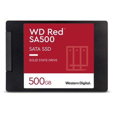 WESTERN DIGITAL SSD disk SA500, crveni, 500GB, 2.5"